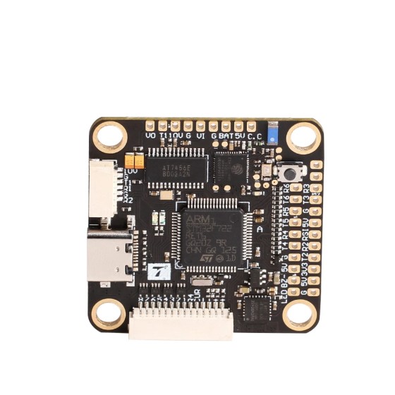Wholesale T-MOTOR F7 PRO STM32F722 RET6 F7 V2 Flight Controller Type-C Built- in Wi-Fi 8x PWM BF/INAV for RC Racing Drones